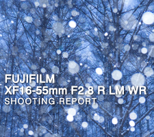 XF16-55mm F2.8 R LM WR  SHOOTING REPORT