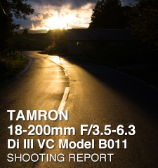 TAMRON 18-200mm F/3.5-6.3 Di III VC Model B011  SHOOTING REPORT