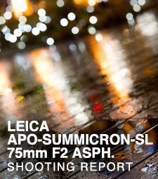 LEICA APO-SUMMICRON-SL 75mm F2 ASPH.  SHOOTING REPORT