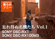 ソニー特集 忘れ得ぬ名機たち Vol.1 SONY DSC-RX1 / DSC-RX100M3
