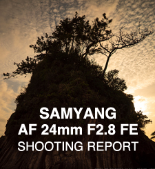 SAMYANG AF 24mm F2.8 FE  SHOOTING REPORT