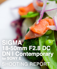 SIGMA 18-50mm F2.8 DG DN | Contemporary for SONY E  SHOOTING REPORT