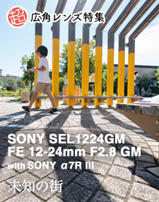 SONY SEL1224GM FE 12-24mm F2.8 GM  SHOOTING REPORT vol.2 超広角レンズ特集 - 未知の街 with SONY α7R III