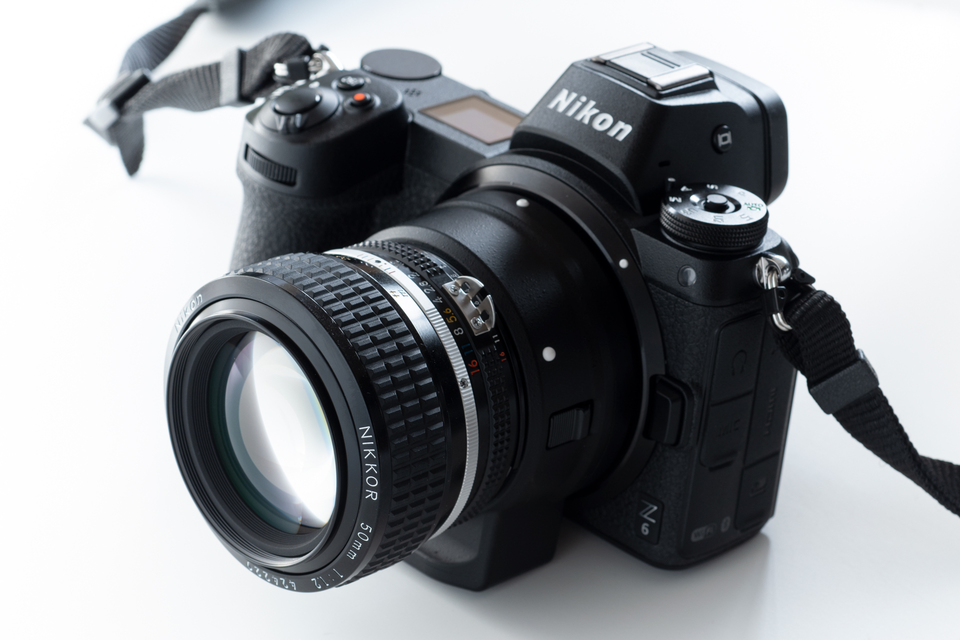 Nikon AI Nikkor 50mm f/1.2S + Mount Adapter FTZ + Z 6