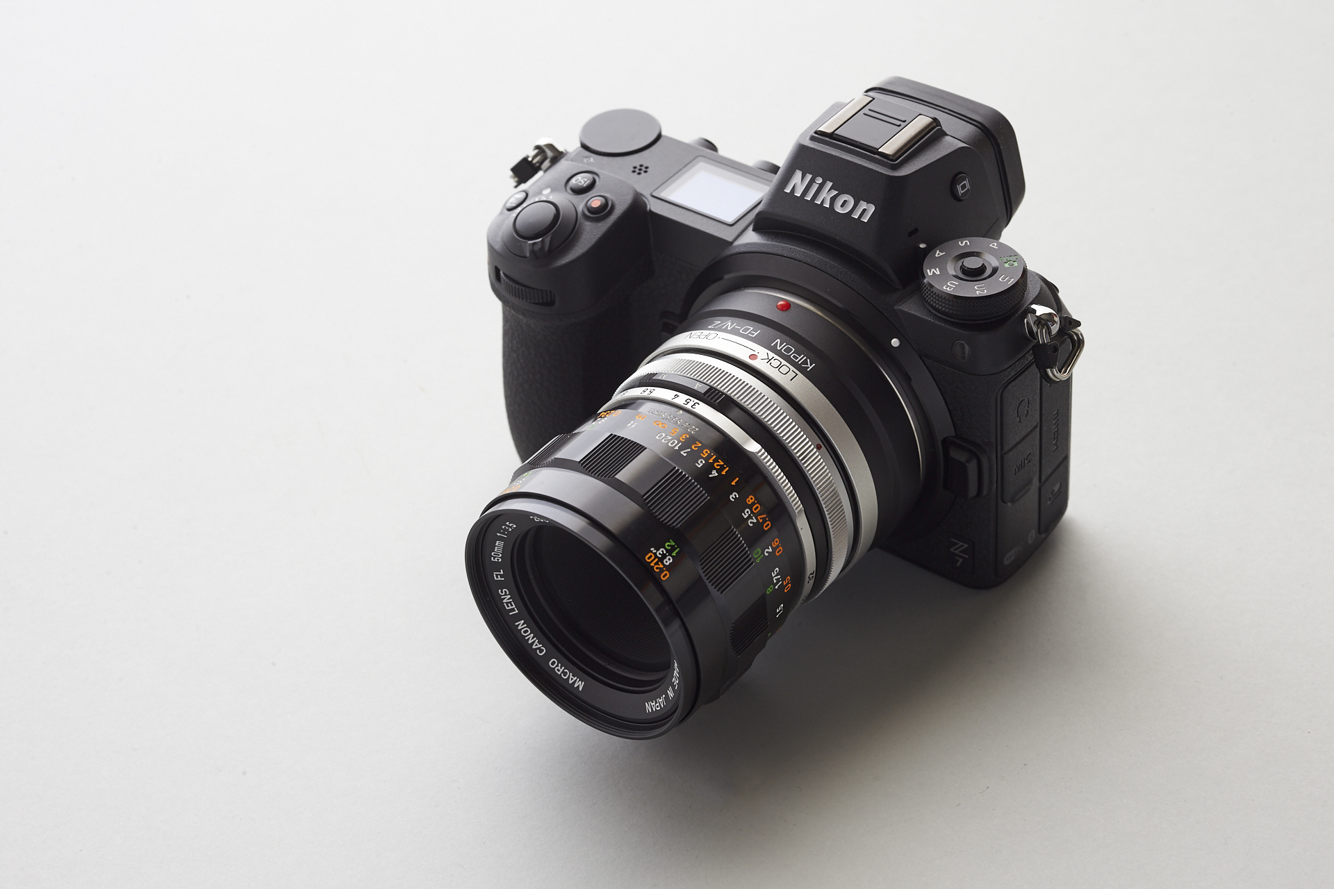 Canon FL50mm F3.5 MACRO + KIPON FD-N/Z + Z 7