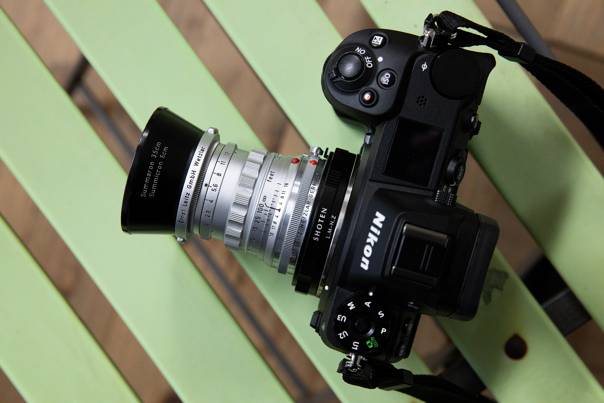 Leica Summicron 50mm F2 (1st) + Leitz OUFRO + SHOTEN LM-NZ + Z 7