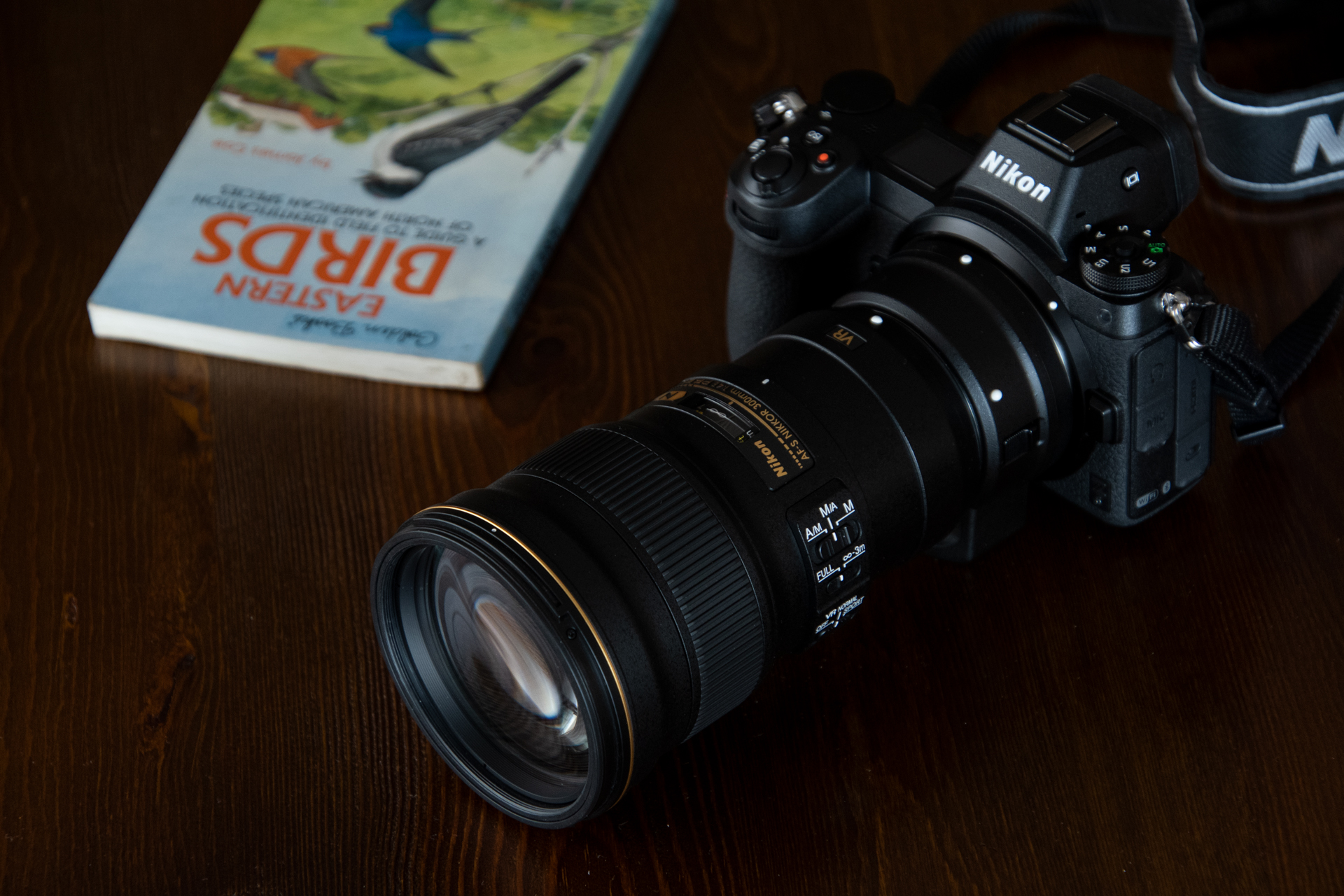 Nikon AF-S NIKKOR 300mm f/4E PF ED VR + Mount Adapter FTZ + Z 6