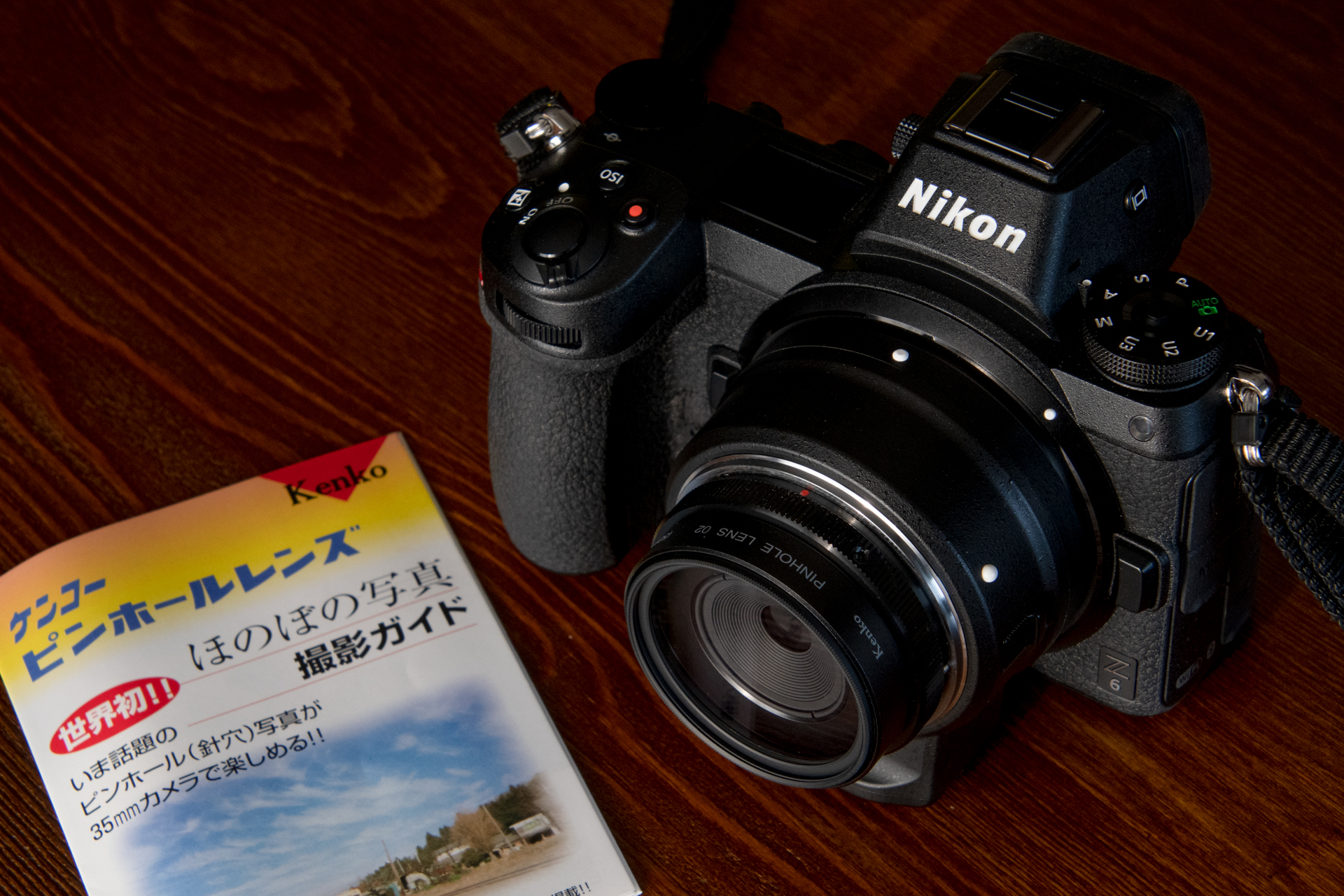 Kenko Pinhole Lens 02 50mm F250 + Camera Mount (P) + Mount Adapter FTZ + Z 6