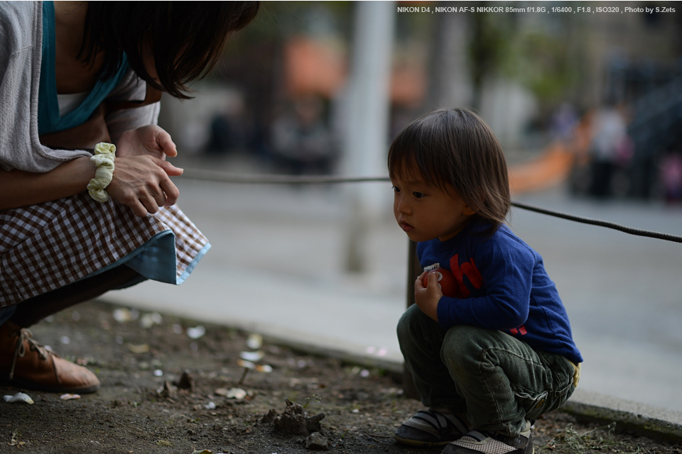 ニコンAF-S NIKKOR 85mm f/1.8G