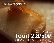 Carl Zeiss Touit 2.8/50 for SONY E SHOOTING REPORT