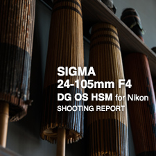 SIGMA 24-105mm F43 DG OS HSM  SHOOTING REPORT for Nikon
