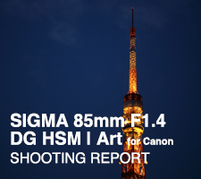 SIMGA 85mm F1.4 DG HSM | Art for Canon  SHOOTING REPORT