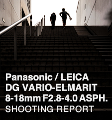 Panasonic / LEICA DG VARIO-ELMARIT 8-18mm F2.8-4.0 ASPH.  SHOOTING REPORT