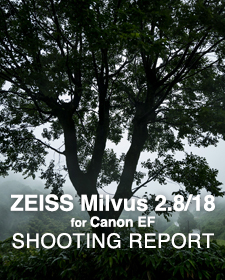 ZEISS Milvus 2.8/18 for Canon  SHOOTING REPORT