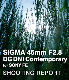 SIGMA 45mm F2.8 DG DN | Contemporary for SONY FE  SHOOTING REPORT