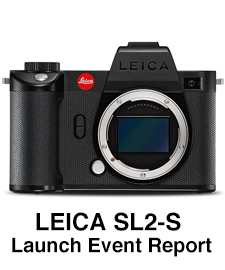 LEICA SL2-S Launch Event Report