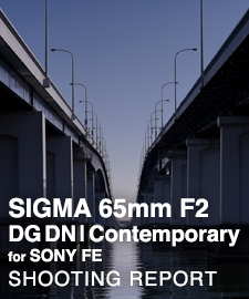 SIGMA 65mm F2 DG DN | Contemporary for SONY FE  SHOOTING REPORT