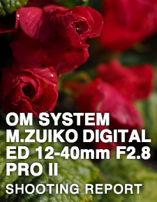 OM SYSTEM M.ZUIKO DIGITAL ED 12-40mm F2.8 PRO II  SHOOTING REPORT