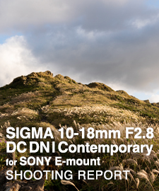 SIGMA 10-18mm F2.8 DC DN | Contemporary for SONY E-mount  SHOOTING REPORT