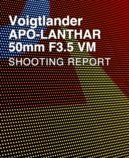 Voigtlander APO-LANTHAR 50mm F3.5 VM  SHOOTING REPORT