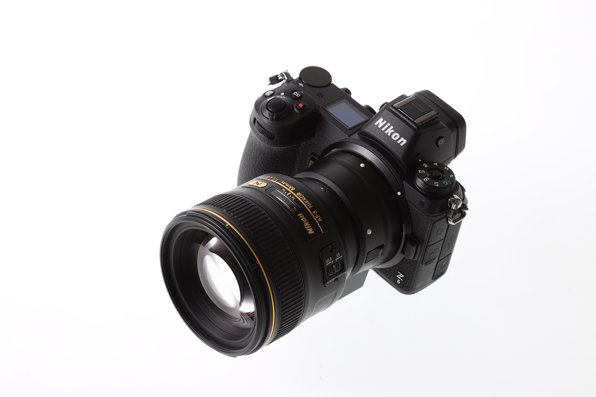 Nikon AF-S NIKKOR 85mm f/1.4G + Mount Adapter FTZ + Z 6